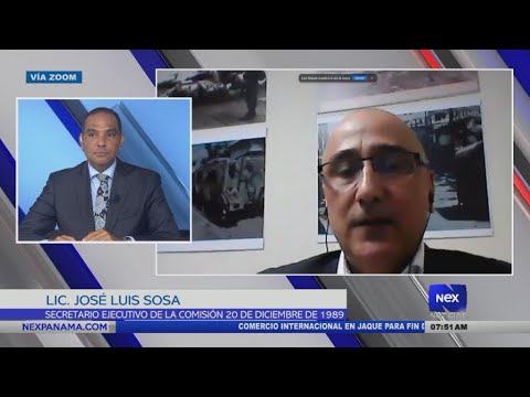 Entrevista a Lic. José Luis Sosa, secretario ejecutivo de la comisión 20 de diciembre de 1989
