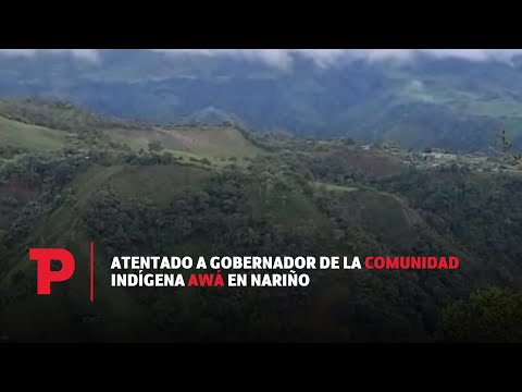 Atentado a Gobernador de la comunidad indígena Awá en Nariño | 08.07.2023 | Telepacífico Noticias