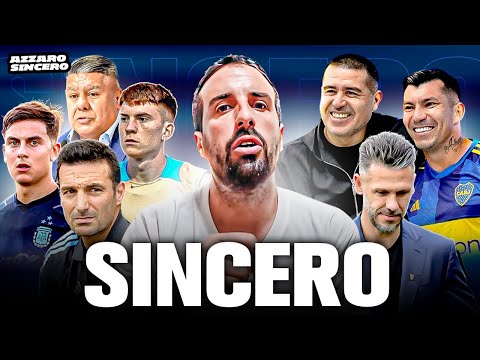 AZZARO SINCERO  (SCALONI Y LOS BORRADOS | TAPIA |RIQUELME Y MEDEL | ¿DEMICHELIS OUT?)