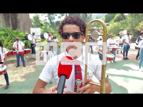 Banda Marcial del Instituto de Oriente lista para celebraciones patrias en Catacamas