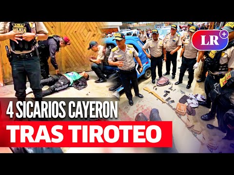 Chincha: Policía CAPTURÓ a CUATRO SICARIOS tras PERSECUCIÓN y TIROTEO | #LR