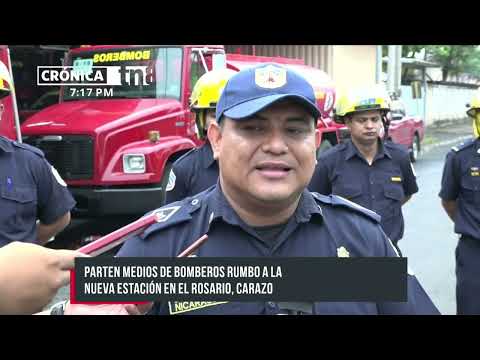 El Rosario ya cuenta con nueva estación de bomberos - Nicaragua