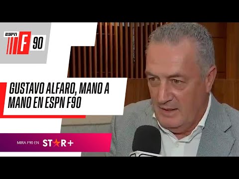 EL VESTUARIO POST MADRID NO ERA FÁCIL: Gustavo Alfaro, MANO A MANO con #ESPNF90