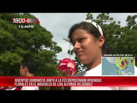 Juventud Sandinista y FES rinden homenaje al Niño Mártir – Nicaragua