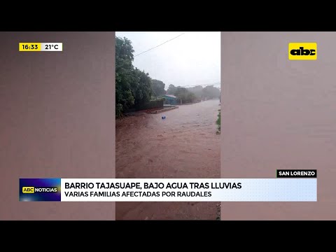 Lluvias causan estragos en importantes ciudades de Central
