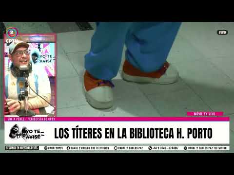 Los titeres en la Biblioteca Jose H. Porto