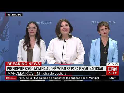 Presidente Boric nomina a José Morales para Fiscal Nacional