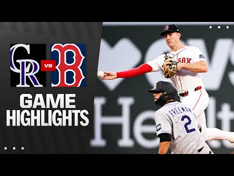 Rockies vs. Red Sox Game Highlights (7/7/25) | MLB Highlights