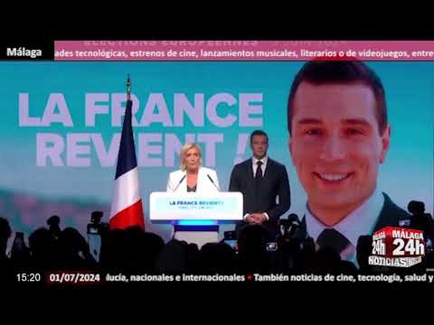 Noticia - Le Pen gana la primera vuelta de las legislativas en Francia
