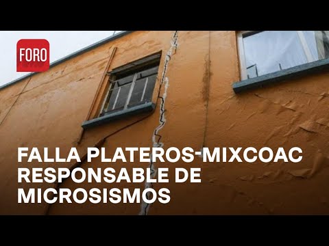 Microsismos en CDMX podrían deberse a falla Plateros-Mixcoac: UNAM - En Una Hora