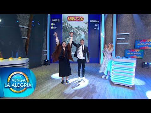 ¡María Rebeca y Nora Velázquez se dieron con todo en El Sabelotodo de VLA! | Venga La Alegría