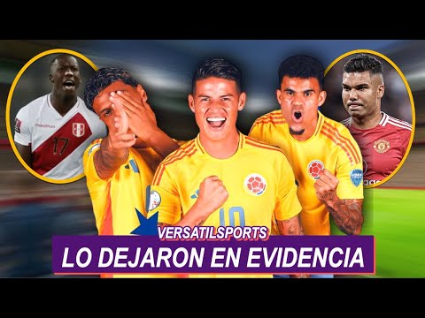 LO DEJA EN EVIDENCIA | LUIS DIAZ deja MAL PARADO a CASEMIRO | SELECCION COLOMBIA JAMES RODRIGUEZ