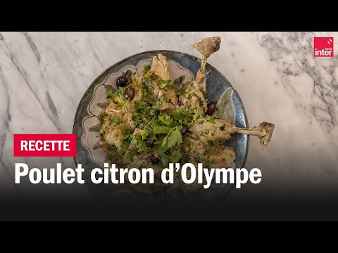 Poulet au citron - Les recette de François-Régis Gaudry
