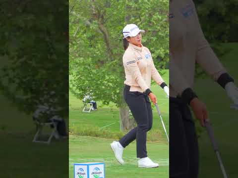 티박스에서 임진희!  #lpga #golf #golfswing #골프 #골프스윙 #임진희