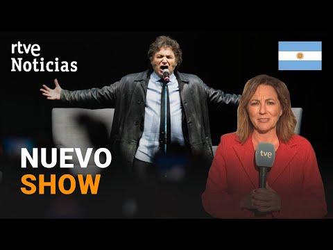 ARGENTINA: JAVIER MILEI presenta su NUEVO LIBRO entre GRITOS del PÚBLICO contra PEDRO SÁNCHEZ | RTVE
