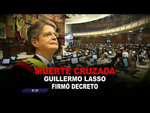 Guillermo Lasso disolvió la Asamblea Nacional en medio del juicio político en su contra