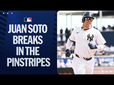 Juan Soto has been crushing it for the Yankees this Spring | Full Spring Training Highlights