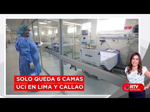 COVID -19: Defensoría alerta que en Lima y Callao queda 6 camas UCI - RTV Noticias