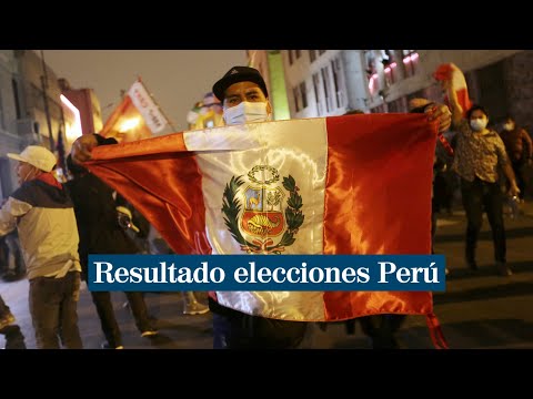 Mínima ventaja de Keiko Fujimori sobre Pedro Castillo en las elecciones peruanas
