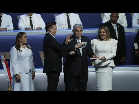 Derechista José Raúl Mulino asume la presidencia de Panamá | AFP