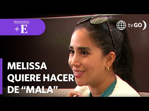 Melissa Paredes quiere retornar a la actuación como villana | Más Espectáculos (HOY)