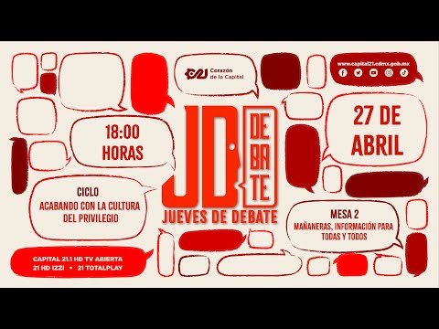 | ?  Jueves de Debate:  Acabando con la cultura del privilegio  Mesa 2