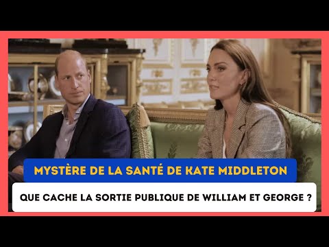 Inquie?tude pour Kate Middleton : les spe?culations enflamment apre?s la sortie de William et George