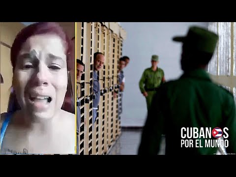 Esposa de preso político en Cuba denuncia que golpearon su marido, lo tienen con asesinos en cárcel
