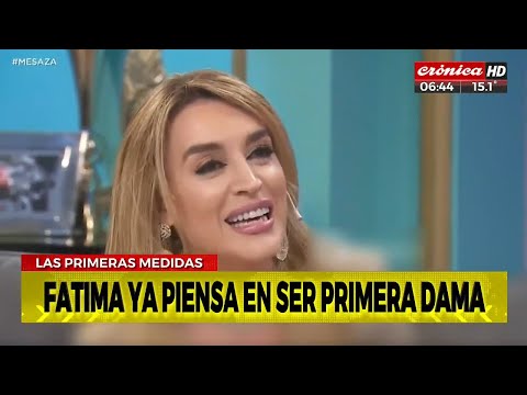 Fátima Flores ya se piensa como Primera dama