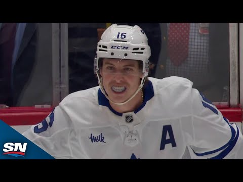 Mitch Marner Knots Game In Final Minute With Power-Play Snipe