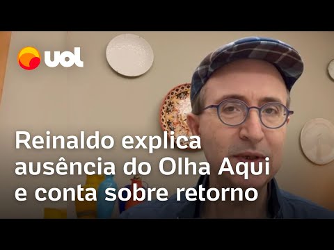 Reinaldo Azevedo explica ausência do Olha Aqui e conta sobre retorno