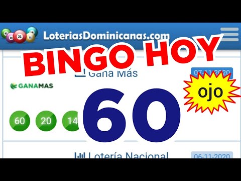 RESULTADOS de HOY...!! (( 60 )) BINGO hoy...! loteria GANA MÁS de HOY..! NÚMEROS RECOMENDADOS DE HOY