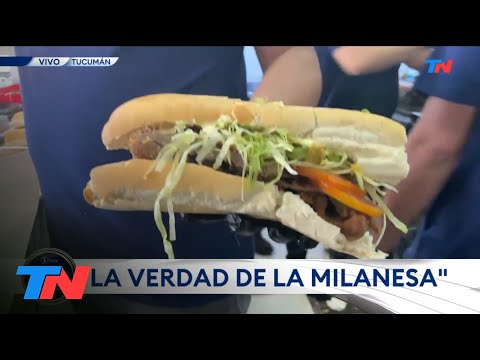 DÍA MUNDIAL DEL SANDWICH: El clásico sandwich de milanesa en Tucumán