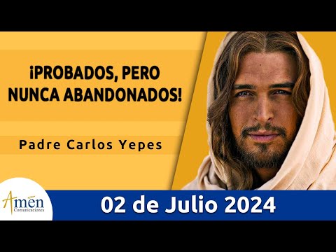Evangelio De Hoy Martes 2 Julio 2024 l Padre Carlos Yepes l Biblia l San Mateo 8,23-27