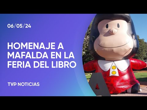 Homenaje a Mafalda en la Feria del Libro
