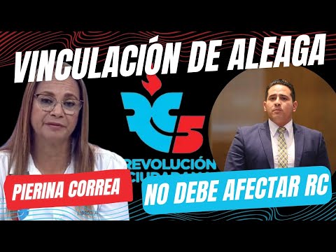 Pierina Correa alza la voz: Defiende a la Revolución Ciudadana ante la vinculación de Ronny Aleaga