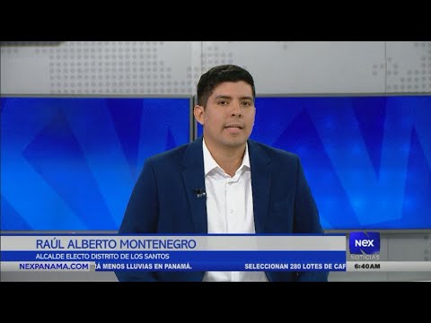 Rau?l Alberto Montenegro nos habla de sus propuestas para la alcaldi?a del distrito de Los Santos