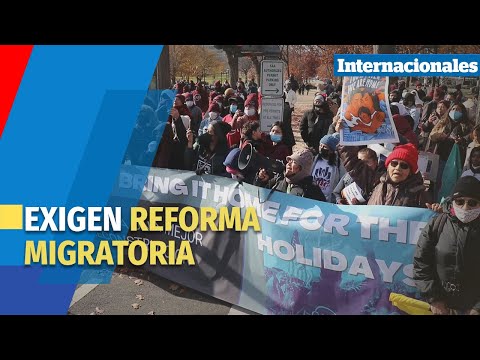Inmigrantes exigen reforma migratoria