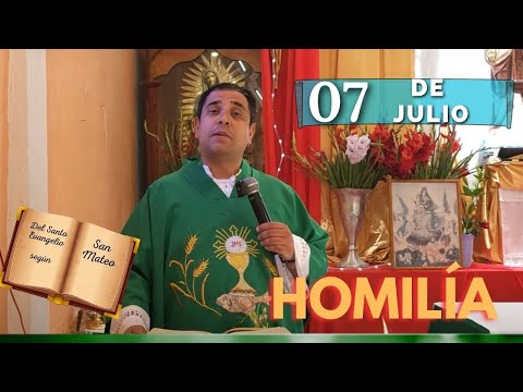 EVANGELIO DE HOY domingo 7 de julio del 2024 - Padre Arturo Cornejo