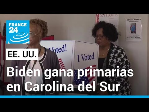 EE. UU.: Biden gana las primarias en Carolina del Sur y recoge popularidad entre los afroamericanos