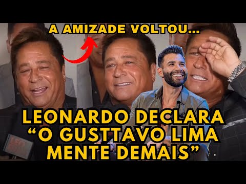Leonardo fala da AMIZADE com Gusttavo Lima e sobre a DESPEDIDA do Buteco e dispara “MENTE demais” kk
