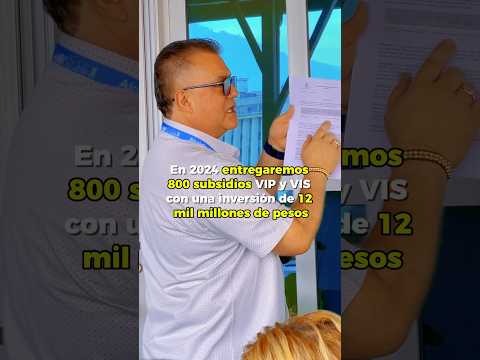 Entregamos 20 subsidios de vivienda en la convocatoria “Compra tu casa”.