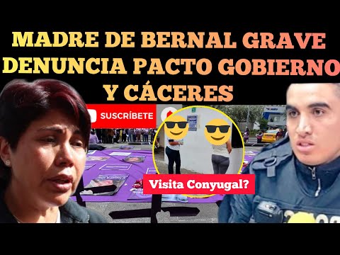 MADRE DE MARIA BELÉN BERNAL HACE FUERTE DENUNCIA COMPROMETE GOBIERNO Y GERMÁN CACERES NOTICIAS RFE