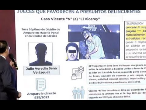 EXHIBEN A JUECES QUE FAVORECEN A D3L1NCU3NT3S… SSPC DESTACA EXTRADICIÓN DE OVIDIO “N”