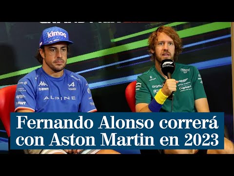 Fernando Alonso deja Alpine y correrá con Aston Martin en 2023