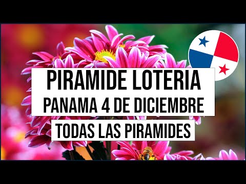 Pirámide Lotería de Panamá Domingo 4 de Diciembre 2022  - Pirámide de Chakatin y Mirta