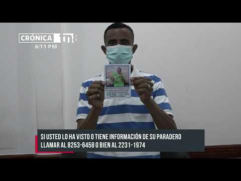 Hombre busca desesperadamente a su hermano en Managua - Nicaragua