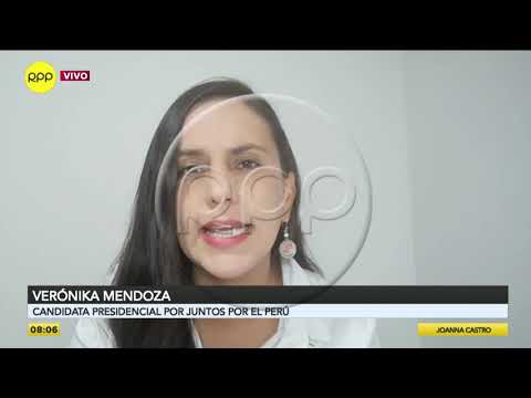 Verónika Mendoza candidata presidencial de JPP envía mensaje final  a la población