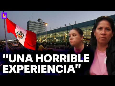 Turistas extranjeros decepcionados de Perú por vuelos retrasados: No queremos regresar jamás