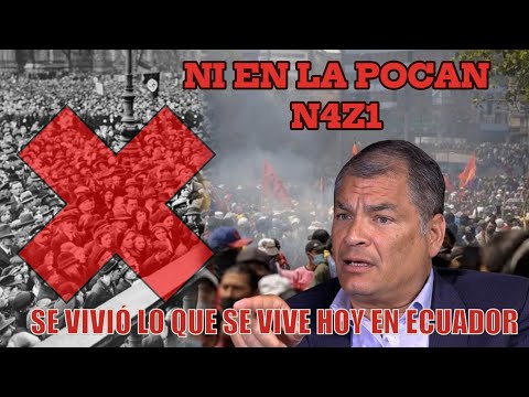 ¿Estado de Derecho en Crisis? Correa compara a Ecuador con la época nazi